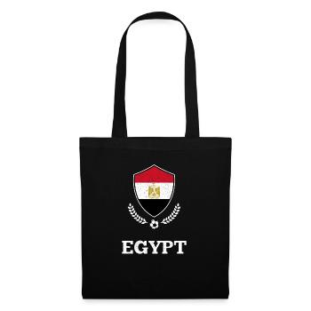 Egypte egyptian équipe de football cadeau idée cadeau - Sac en tissu - noir - Devant