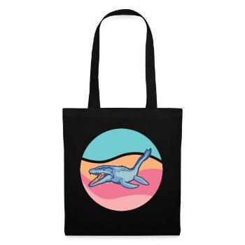 Tylosaurus dinosaur predator of the sea - Tote Bag - black - Front