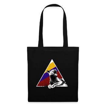 Brit Shorthair, chat domestique, cadeau persan - Sac en tissu - noir - Devant