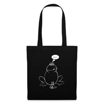 Grenouille Grenouille Prince - Sac en tissu - noir - Devant