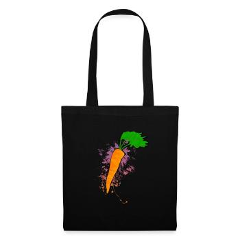 Carrots color explosion - Tote Bag - black - Front
