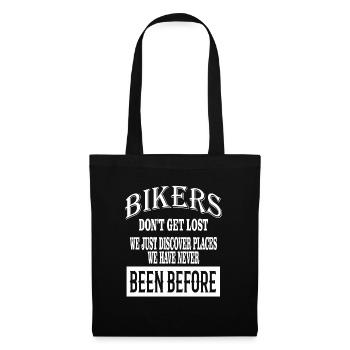 Biker Bike Motorcycle Sayings - Tote Bag - black - Front