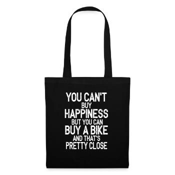 Motorcycle saying saying - Tote Bag - black - Front