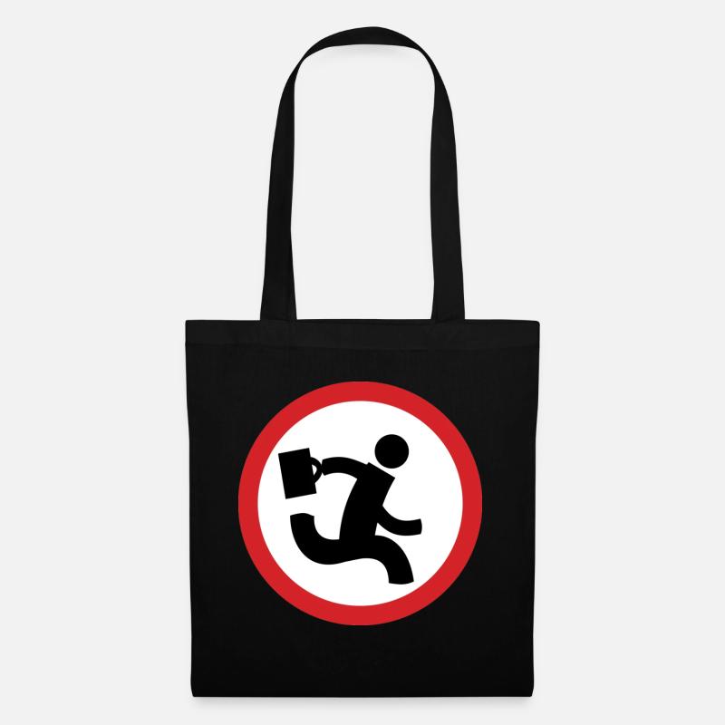 Nerd Herd Logo - Chuck - Sac en tissu - noir