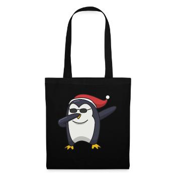 Penguin Dabbing Christmas Gift Hip Hop Cool - Tote Bag - black - Front