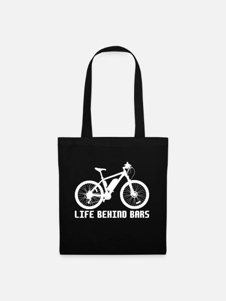 LIFE BEHIND BARS - Stoffbeutel - Schwarz