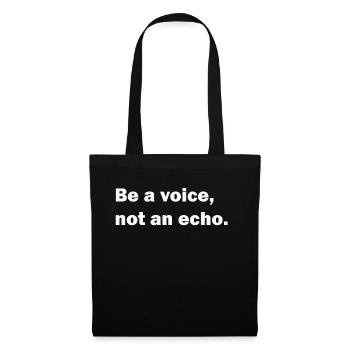 Un cadeau unique et unique Soyez différent - Sac en tissu - noir - Devant