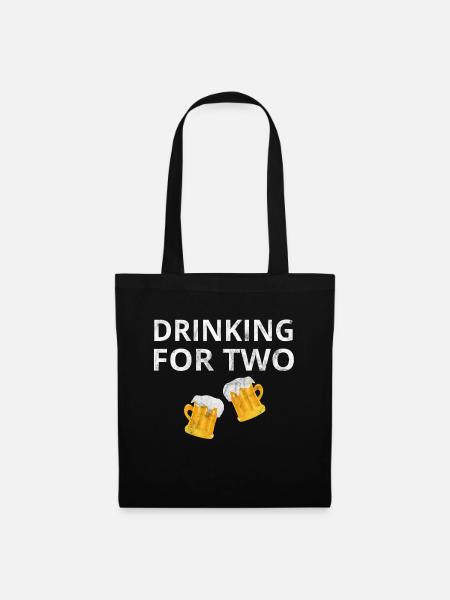 party - Tote Bag - black