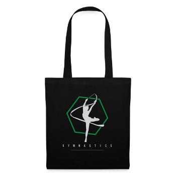 Gymnastics gymnast gymnast gymnastics association gift - Tote Bag - black - Front