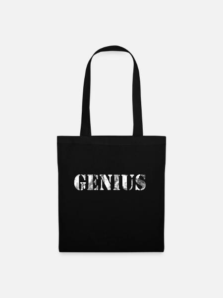 Genius - Stoffbeutel - Schwarz