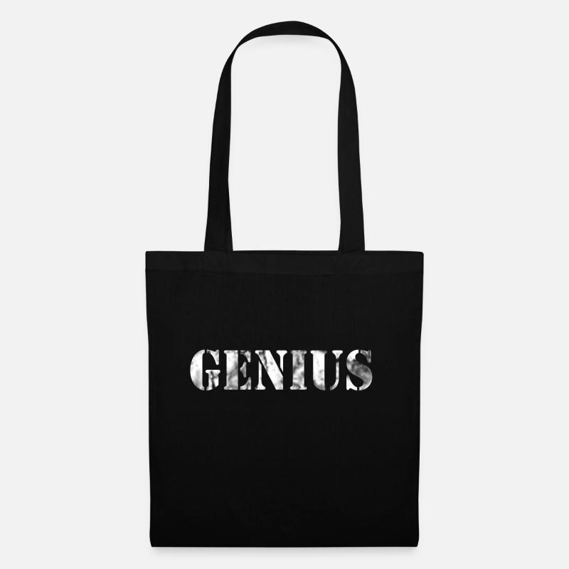 Genius - Stoffbeutel - Schwarz