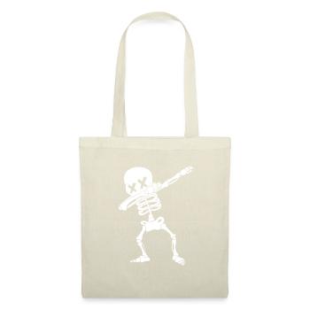 squelette - Sac en tissu - nature - Devant