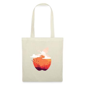 Vintage tropical fruit - apple - Tote Bag - nature - Front