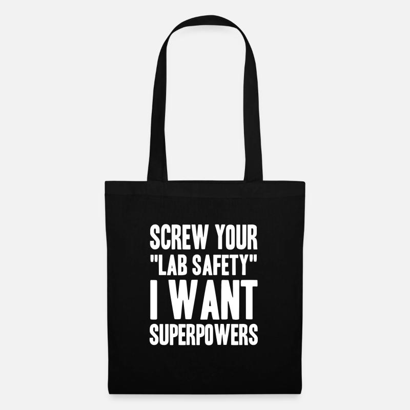 laboratory - Tote Bag - black