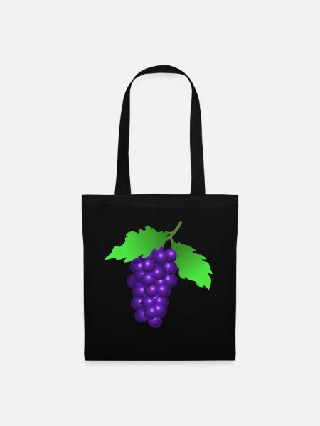 RAISIN DE RAISIN - Sac en tissu - noir