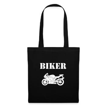 Biker Sport - Sac en tissu - noir - Devant