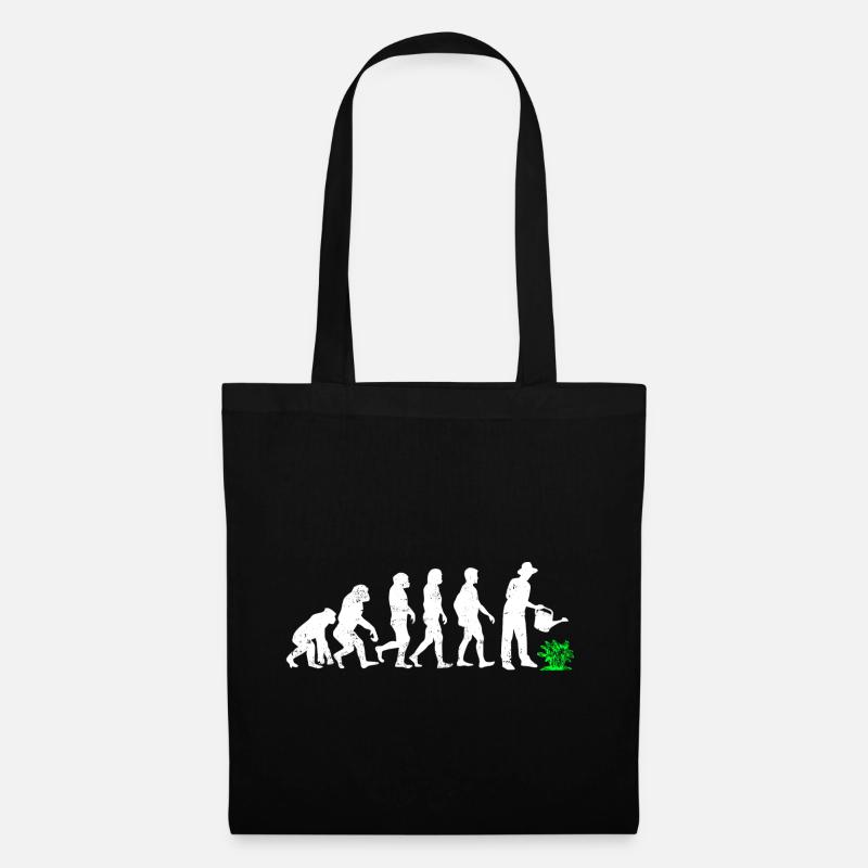 Evolution Gardener Gardening - Tote Bag - black