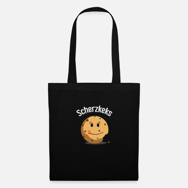 Scherzkeks - Stoffbeutel - Schwarz