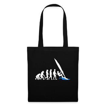 Evolution of Wind Surfing Evolution - Tote Bag - black - Front
