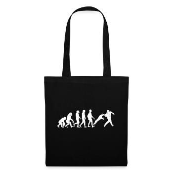 Evolution of Trainer Evolution - Tote Bag - black - Front