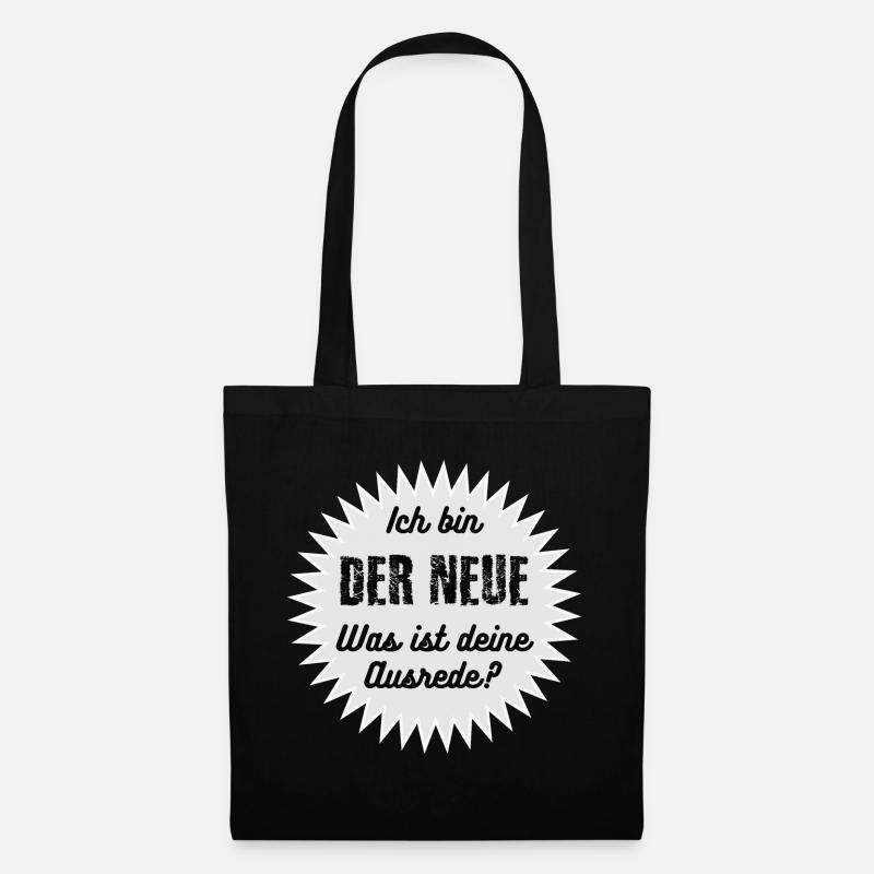 der neue - Stoffbeutel - Schwarz