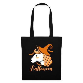 Unicorn Witch - Stoffbeutel - Schwarz - Vorne