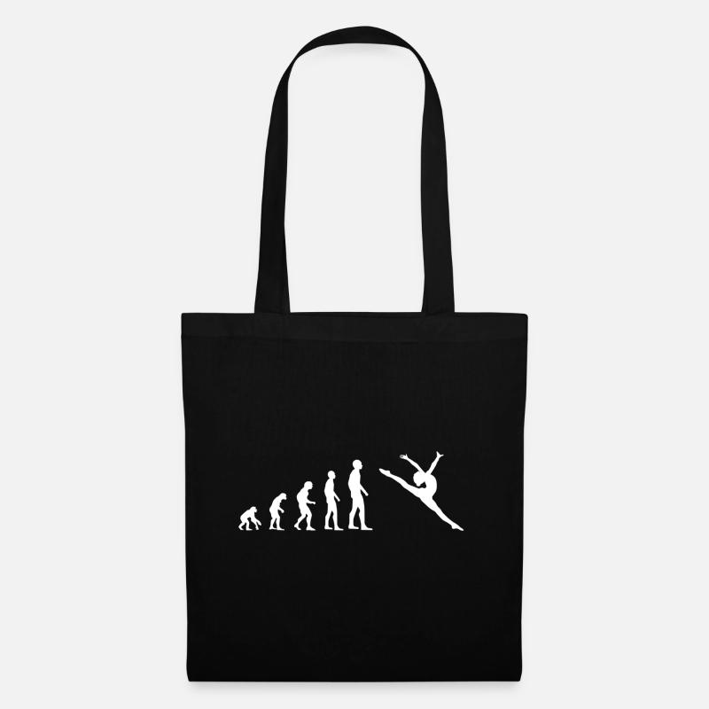Evolution dancing - Tote Bag - black