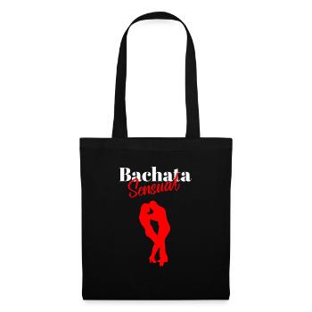 Bachata Sensual Gift Dance Latinos Latina Kiz - Tote Bag - black - Front
