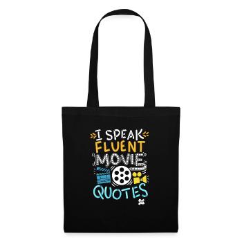 Movie movielover series bingewatch gift idea - Tote Bag - black - Front