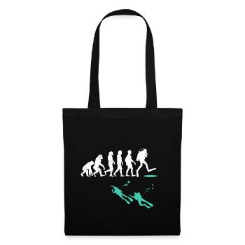 Evolution Diverg - Sac en tissu - noir - Devant