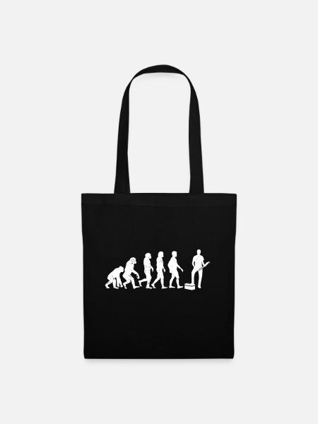Evolution plombier - Sac en tissu - noir