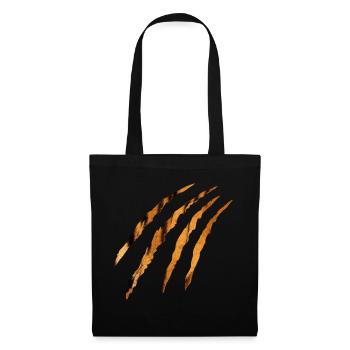 Tiger claw - Tote Bag - black - Front