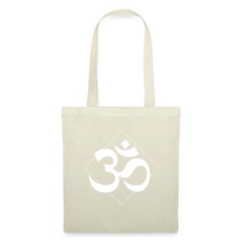 Signe OM - Sac en tissu - nature - Devant