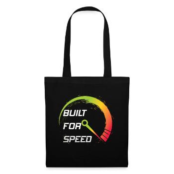 Speed Tacho Turbo Boost Chargeur de recharge cadeau Tuning - Sac en tissu - noir - Devant