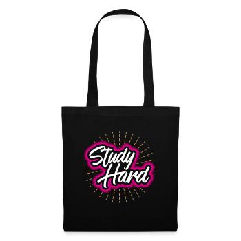 Study hard - student gift idea - Tote Bag - black - Front