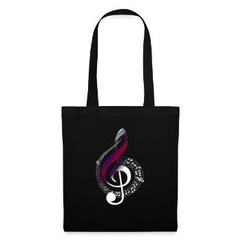 Clef - Tote Bag - black - Front