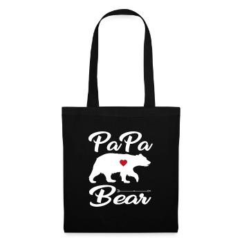 PAPA BEAR - PAPA BEAR - Tote Bag - black - Front