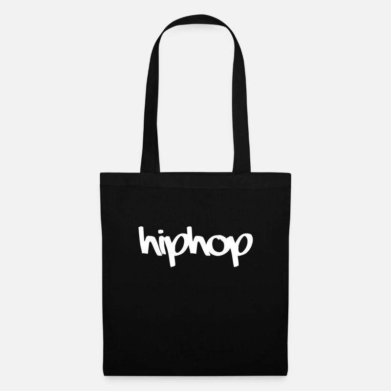 Hip Hop - Stoffbeutel - Schwarz