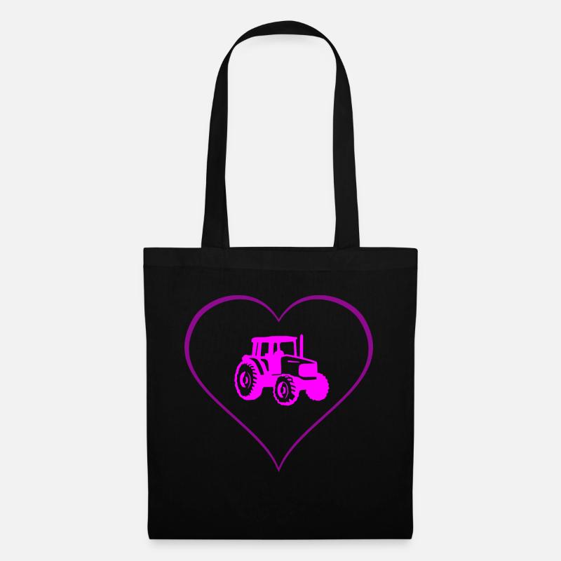 tractor - Tote Bag - black