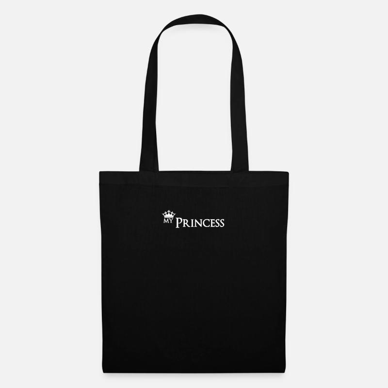 Ma princesse - Sac en tissu - noir