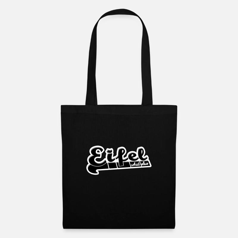 Eifel what else | Eifel Design - Stoffbeutel - Schwarz
