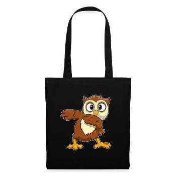 Owl owl - Tote Bag - black - Front