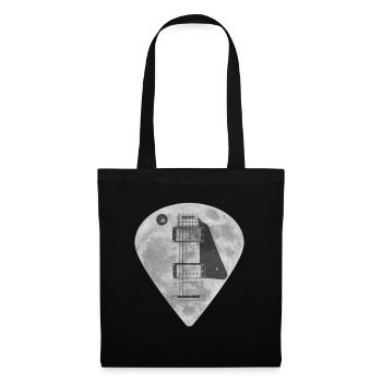 Matériel de guitare Full Moon - Sac en tissu - noir - Devant