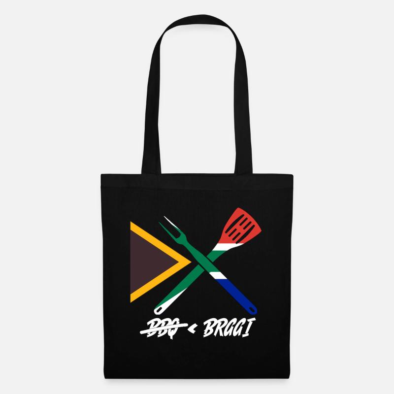 bbq < braai - Tote Bag - black