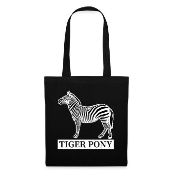 TIGER PONY - Tote Bag - black - Front