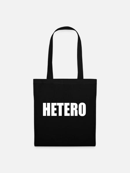 Hetero Geschenkidee - Stoffbeutel - Schwarz