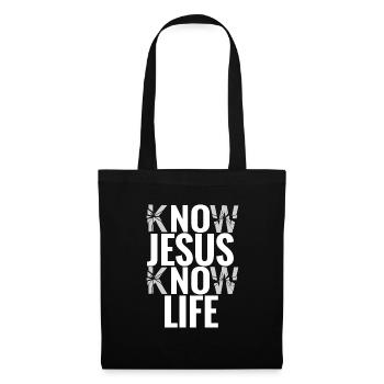 Jesus Christ God - Tote Bag - black - Front