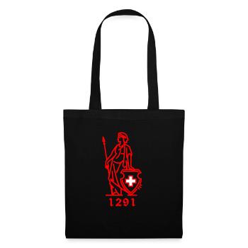 1291 Helvetia - Tote Bag - black - Front