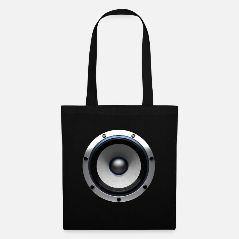 Speaker - Sac en tissu - noir
