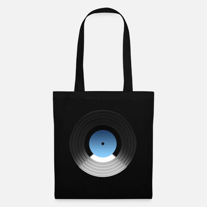 VINYL - Stoffbeutel - Schwarz